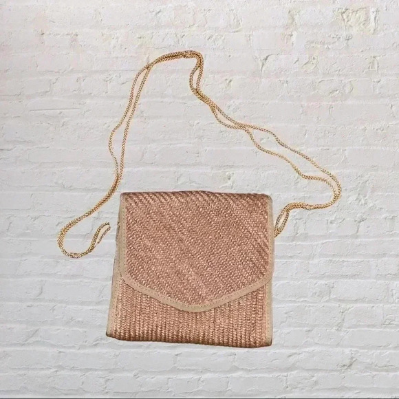 Straw Crossbody Purse - Picture 1 of 4